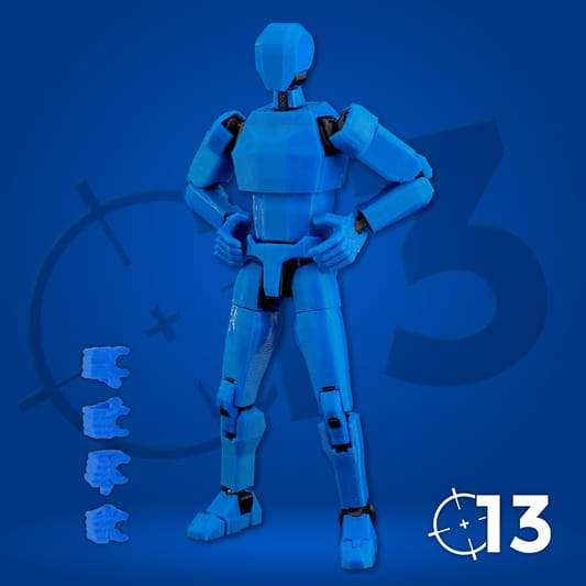 Dummy 13 MK2 Titan 13 - figura articulada impresa en 3D